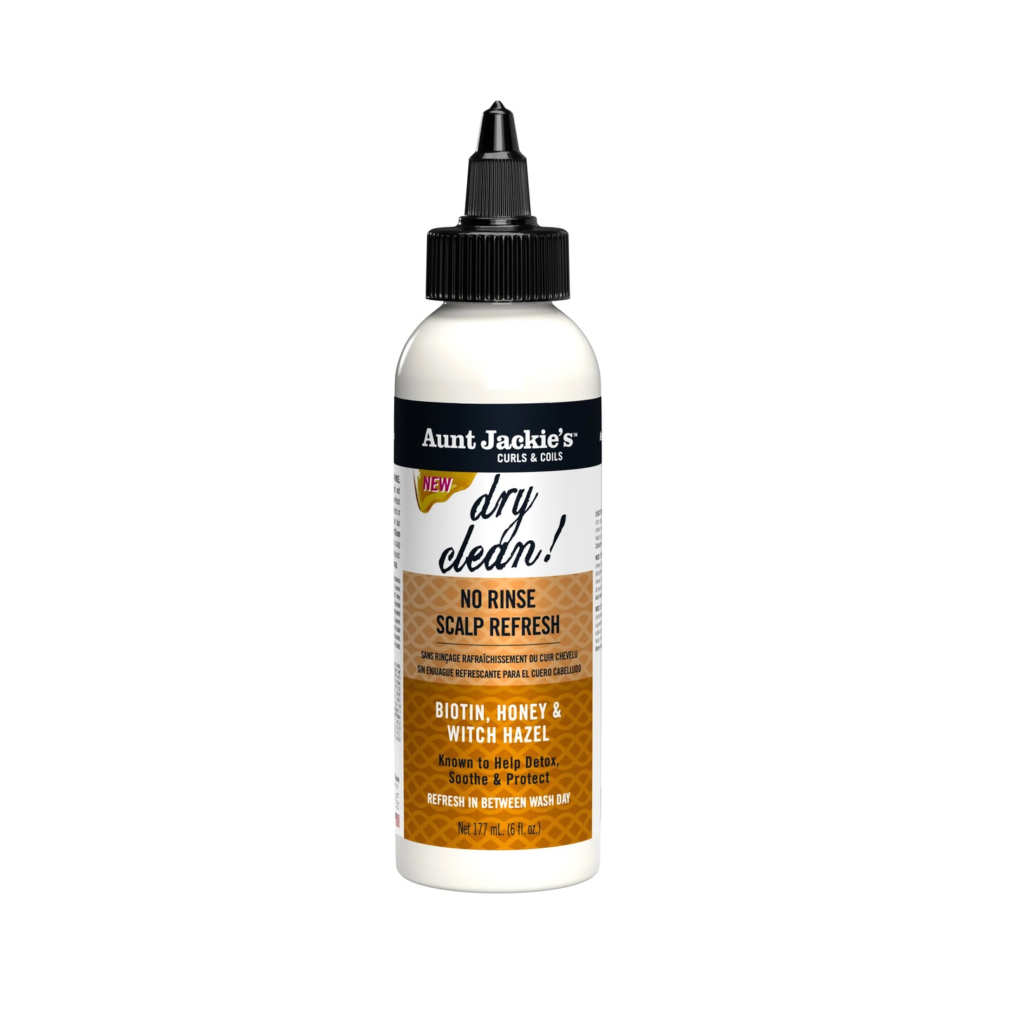 Aunt Jackie's Dry Clean! No Rinse Scalp Refresh 6 oz