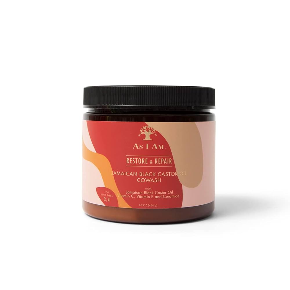 As I Am Jamaican Black Castor Oil Cowash 16oz