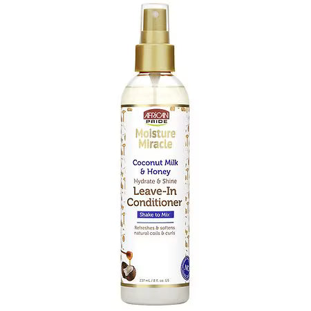 African Pride Coconut Milk & Honey Leave-In Conditioner 8oz