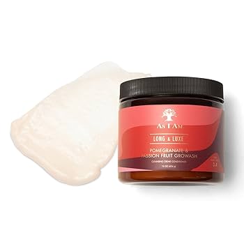 As I Am Long & Luxe Pomegranate & Passion Fruit Growash 16oz