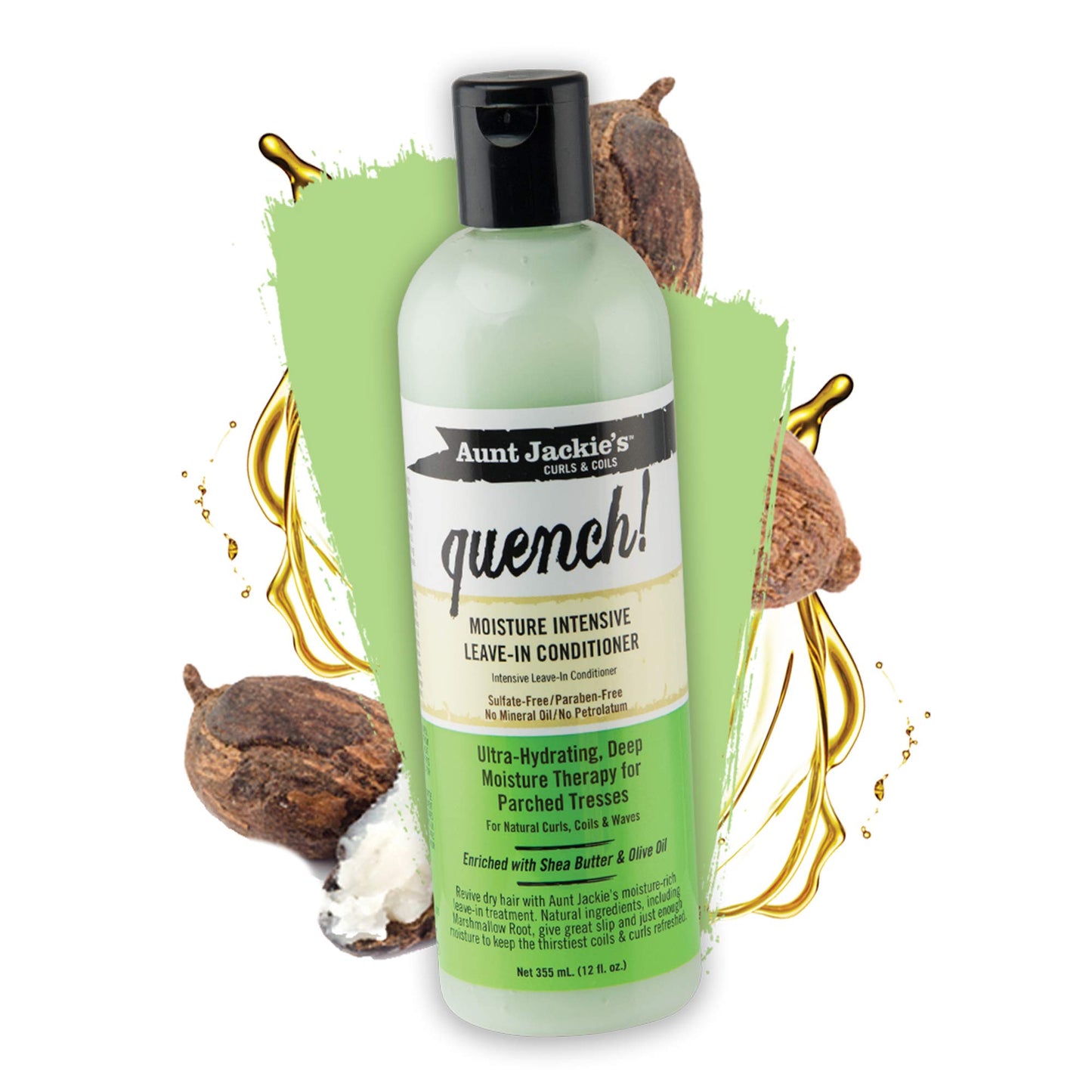Aunt Jackie’s Quench! Moisture Intensive Leave-In Conditioner 12 oz