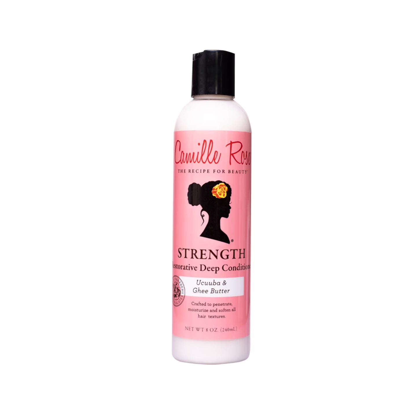 Camille Rose Strength Restorative Deep Conditioner 8 oz