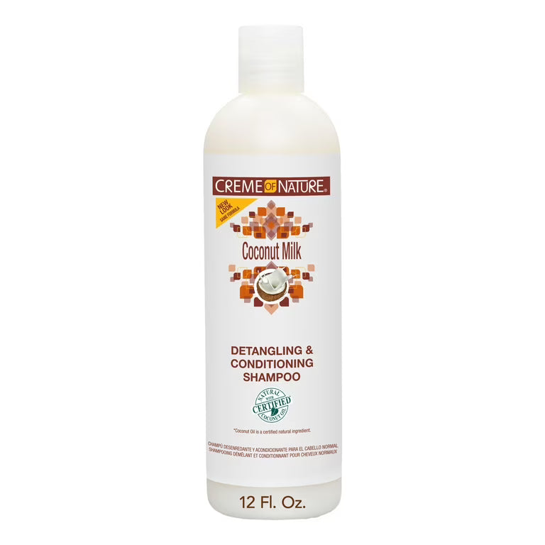 Creme of Nature Coconut Milk Detangling & Conditioning Shampoo 12 oz