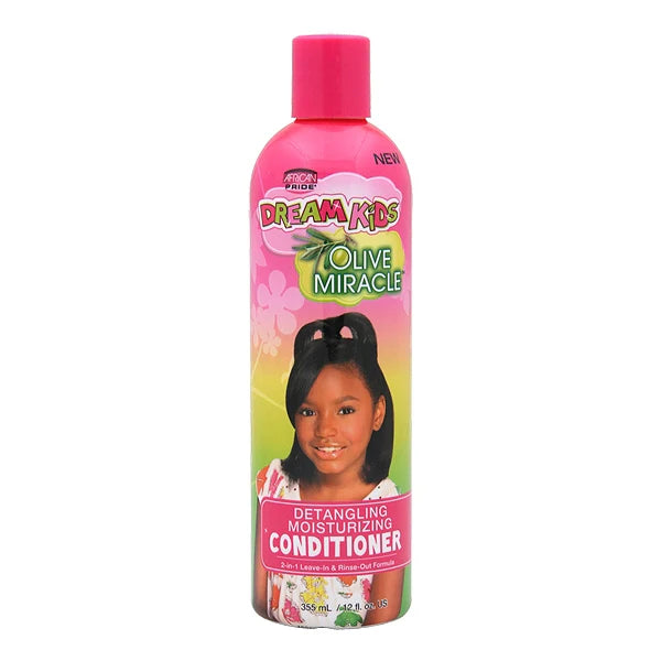 African Pride Dream Kids Olive Miracle Detangling Moisturizing Conditioner 12oz