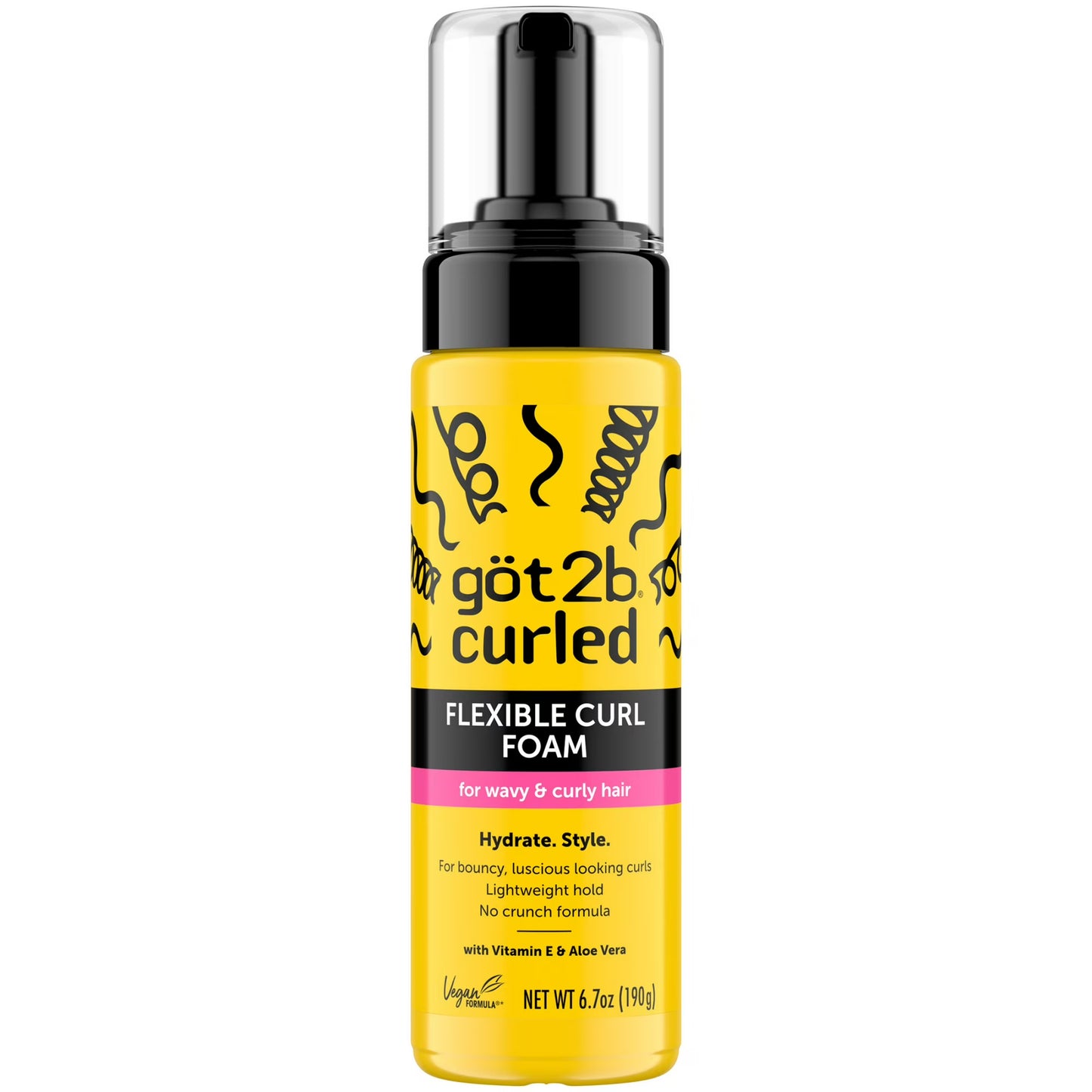 got2b Curled Flexible Curl Foam 6.7 oz