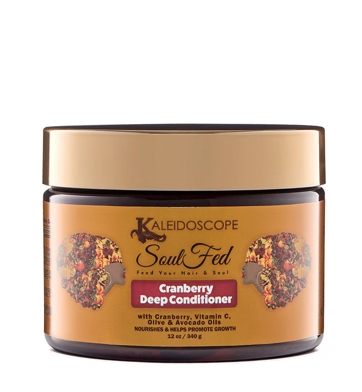 Kaleidoscope SoulFed Cranberry Deep Conditioner 12 oz