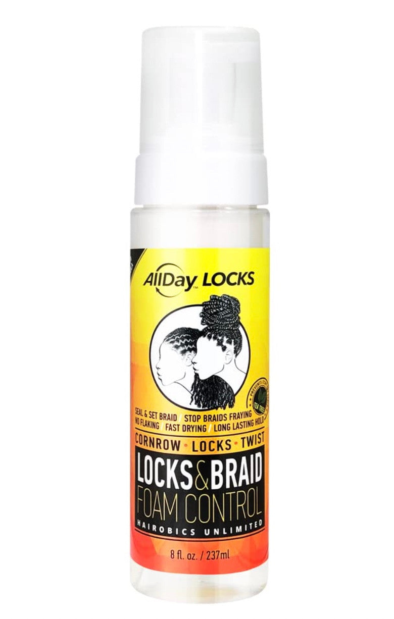 AllDay Locks Locks & Braid Foam Control 8 oz