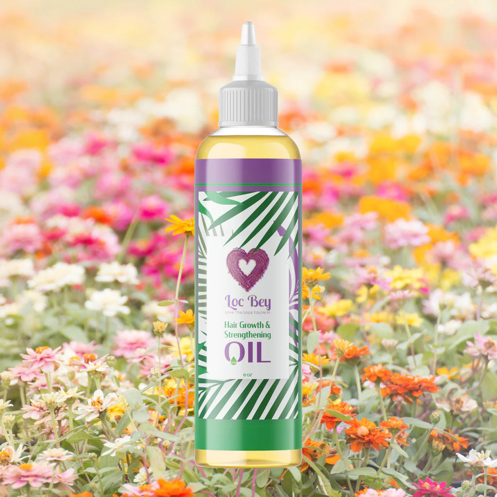 Loc Bey Hair Growth & Strengthening Oil 8 oz