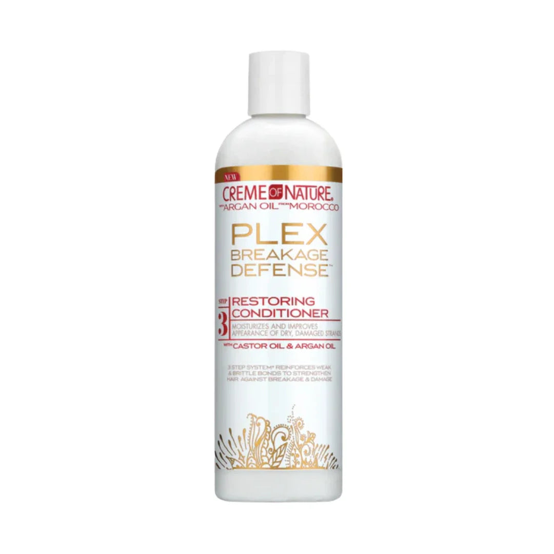 Creme Of Nature Argan Oil Plex Breakage Defense Restoring Conditioner 12 oz