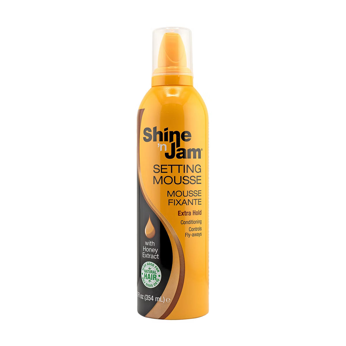 Shine 'n Jam Setting Mousse w/ Honey (Extra Hold) 12 oz