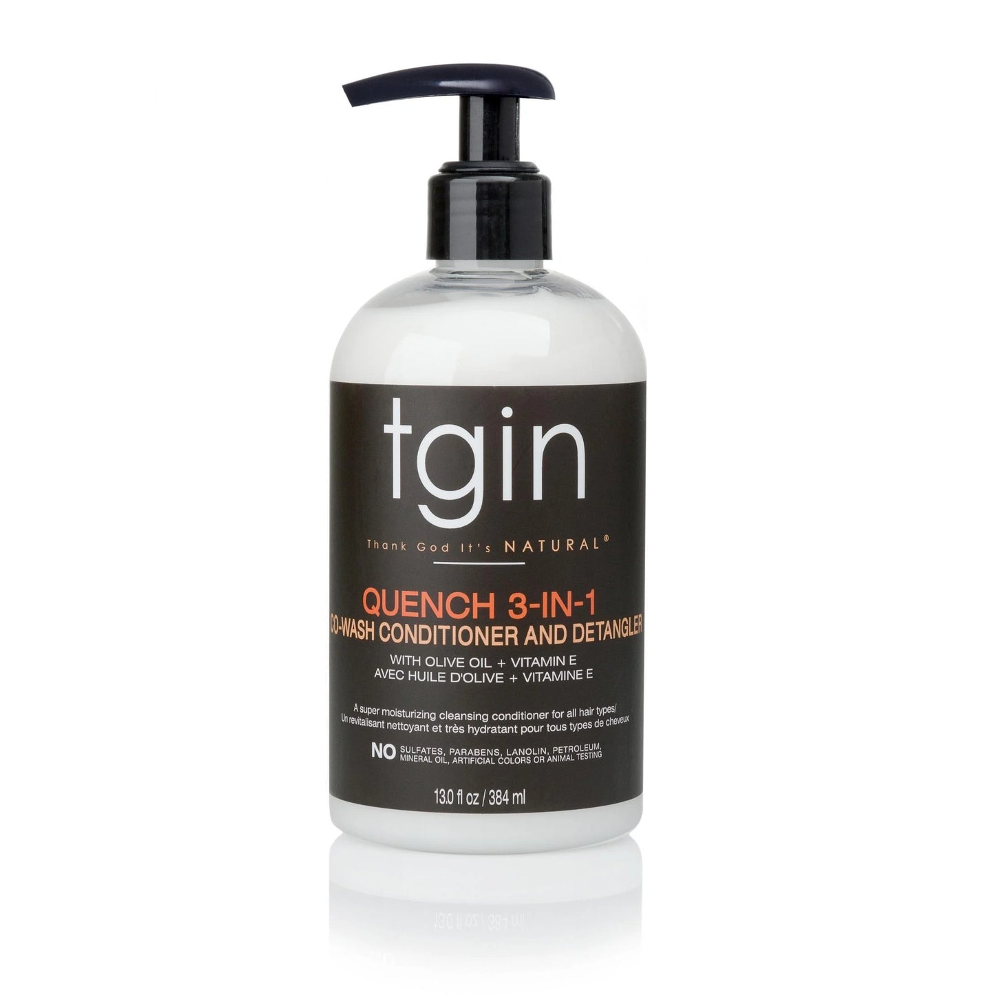 TGIN Quench 3-in-1 Co-Wash Conditioner and Detangler 13 oz