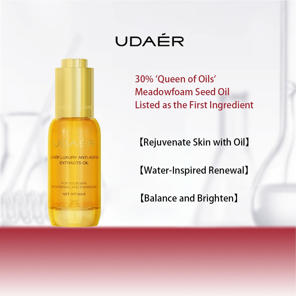 Essence Oil, Double Anti-repair, Nourishing, Moisturizing, Firming, Anti-wrinkle And Hydrating Essence