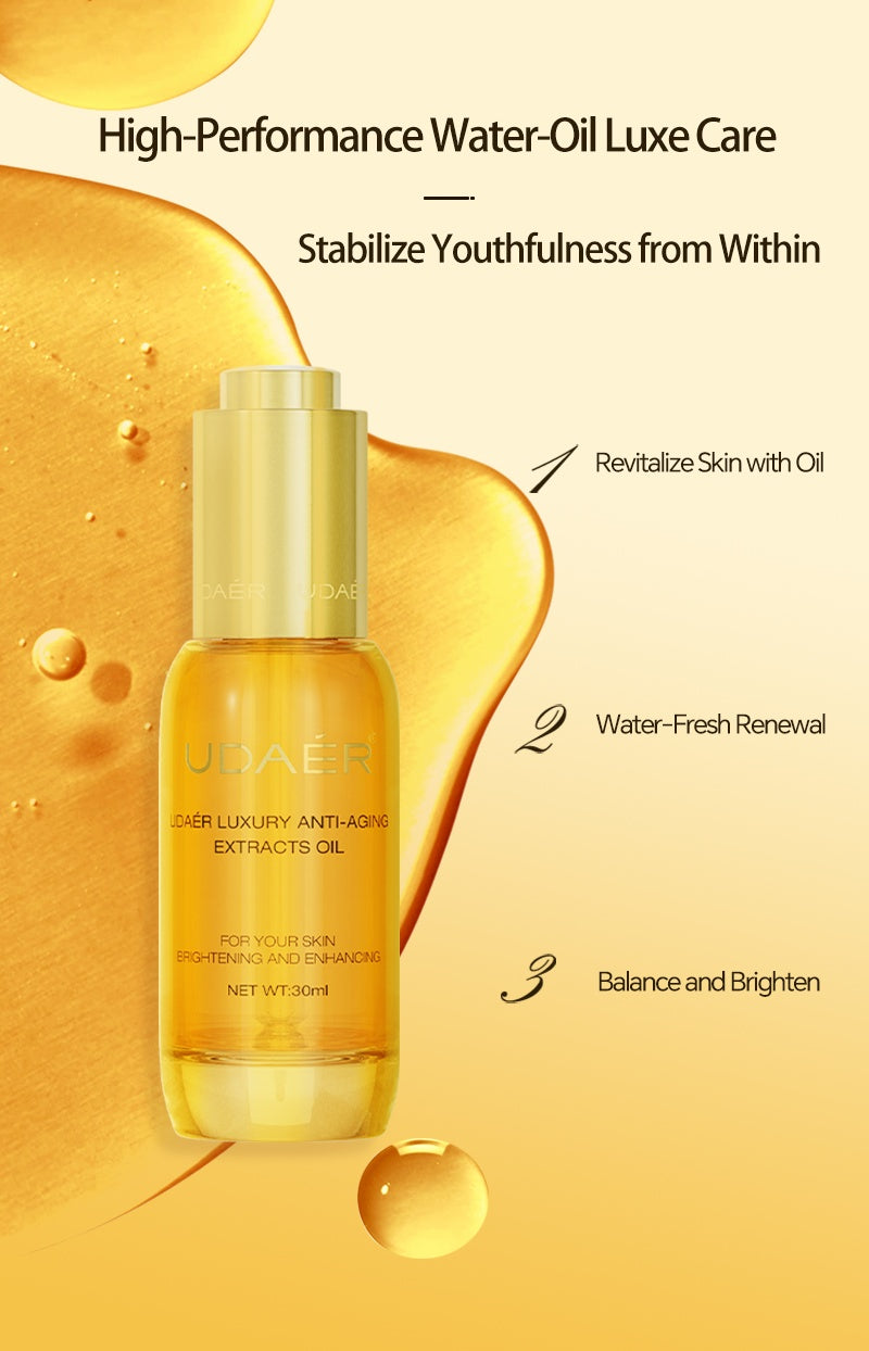Essence Oil, Double Anti-repair, Nourishing, Moisturizing, Firming, Anti-wrinkle And Hydrating Essence