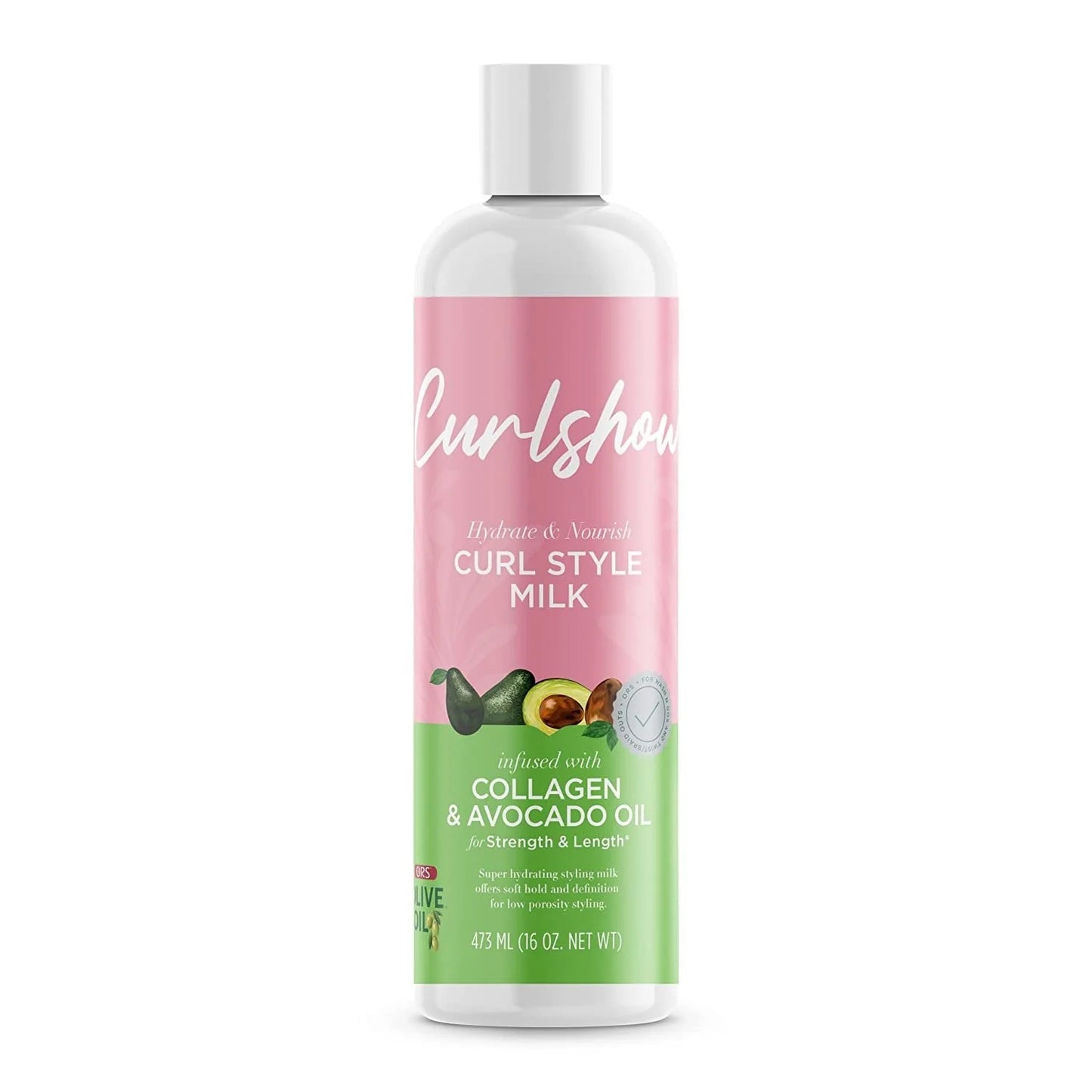 ORS Olive Oil Curlshow Hydrate & Nourish Curl Style Milk 16 oz