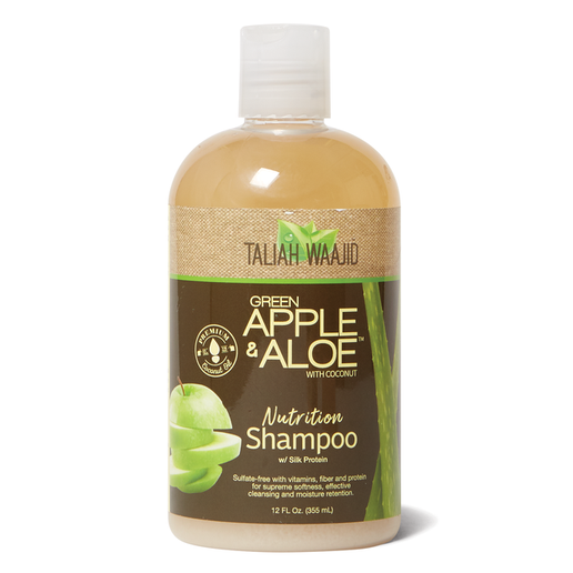 Taliah Waajid Green Apple & Aloe Nutrition Shampoo w/ Silk Protein 12 oz