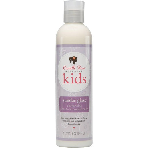 Camille Rose Naturals Kids Sundae Glaze Mandarin Leave-In Conditioner 8 oz