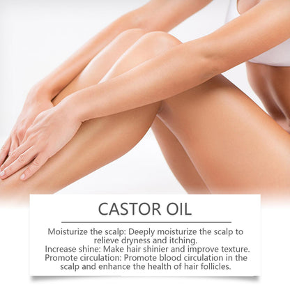 Xiyue All-in-one Castor Oil Is An Essential Oil For Multi-effect Care, Moisturizing Skin, Eyelashes And Eyebrows