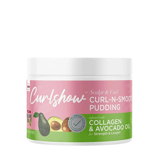 ORS Olive Oil Curlshow Sculpt & Curl Curl-N-Smooth Pudding 12 oz