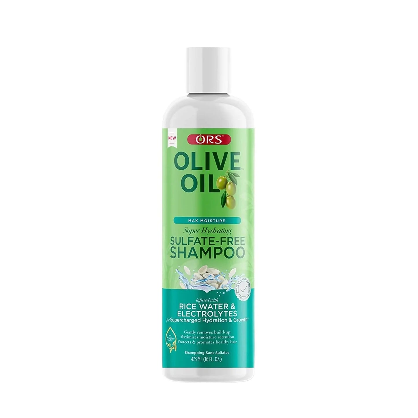 ORS Olive Oil Max Moisture Super Hydrating Sulfate-Free Shampoo 16 oz