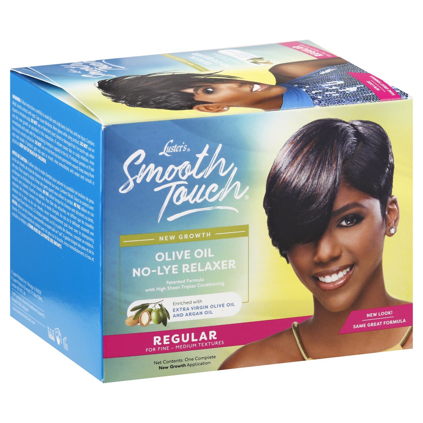Luster's Smooth Touch Olive Oil No-Lye Relaxer One Complete New Growth Application (Regular)