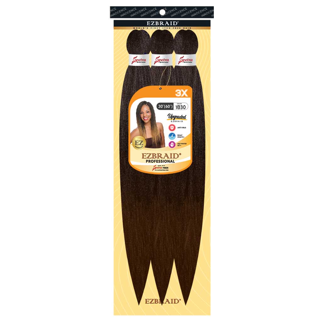 EZBRAID 3X Pre-Stretched Braid Hair 30" (60")