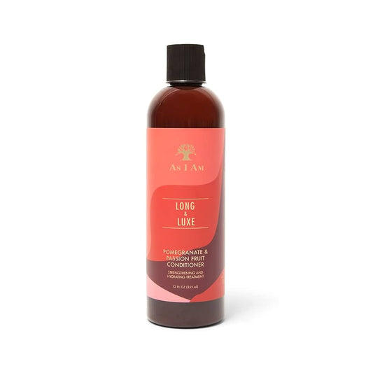 As I Am Long & Luxe Pomegranate & Passion Fruit Conditioner 12 oz