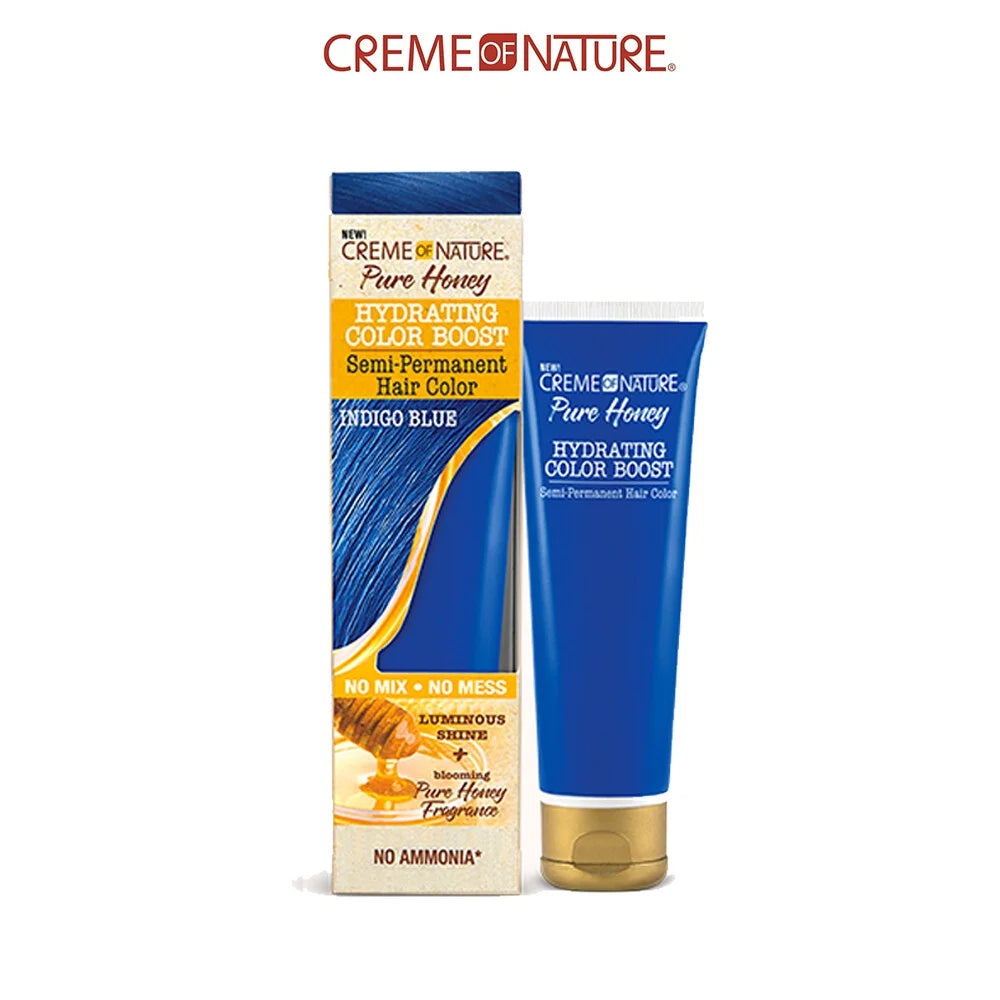 Creme Of Nature Pure Honey Hydrating Color Boost Semi-Permanent Hair Color
