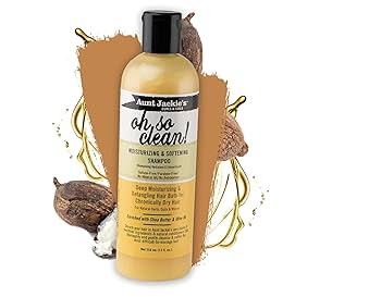 Aunt Jackie's Oh So Clean Moisturizing & Softening Shampoo 12oz