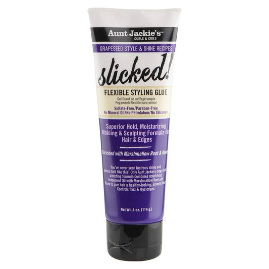Aunt Jackie's Slicked Flexible Styling Glue 4oz