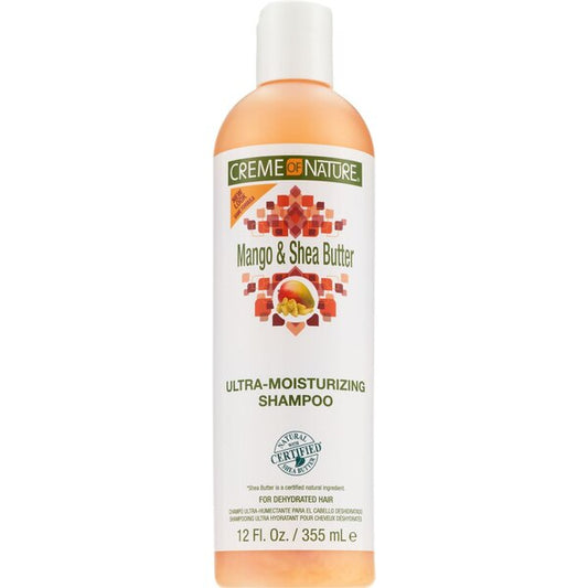 Creme of Nature Mango & Shea Butter Ultra-Moisturizing Shampoo 12 oz