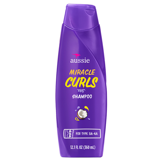 Aussie Miracle Curls Shampoo w/ Coconut 12.1 oz