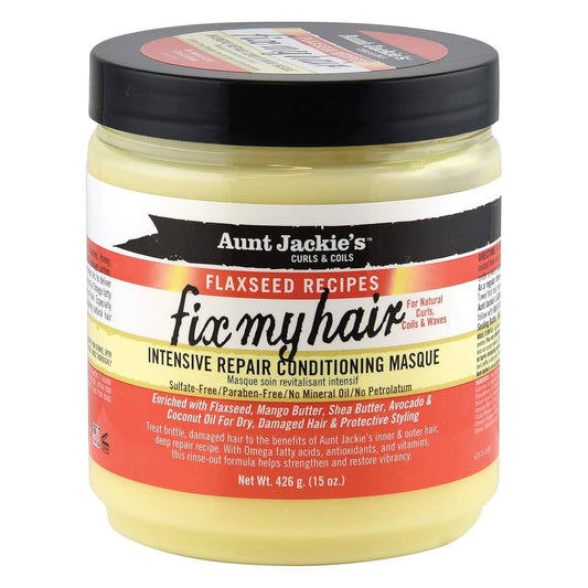Aunt Jackie's Fix My Hair Intensive Repair Conditioning Masque 15oz