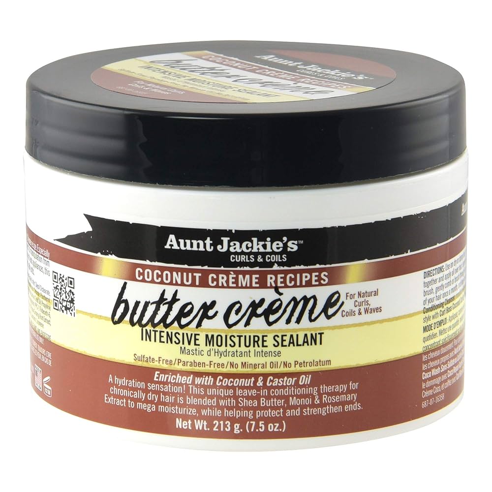 Aunt Jackie's Butter Crème Intensive Moisture Sealant 7.5oz