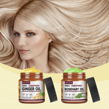EELHOE Ginger Rosemary Conditioner Repairs Dry Hair, Moisturizes Hair Strands, Smooths Hair And Reduces Frizz