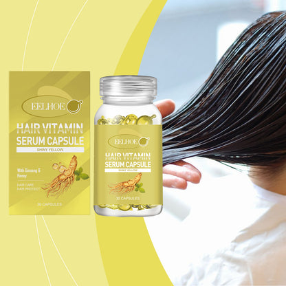 EELHOE Hair Oil Capsules For Scalp Care, Improve Dry And Frizzy Hair, Gentle And Moisturizing Hair Oil