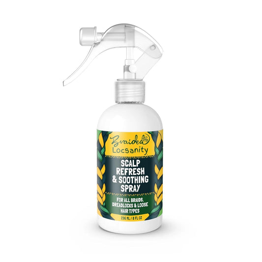 Braided by Locsanity Scalp Refresh & Soothing Spray 8 oz