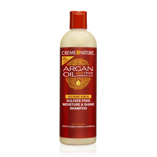 Creme Of Nature Argan Oil Sulfate Free Moisture & Shine Shampoo 12 oz