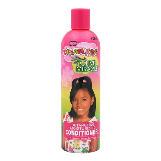 African Pride Dream Kids Olive Miracle Detangling Moisturizing Conditioner 12oz