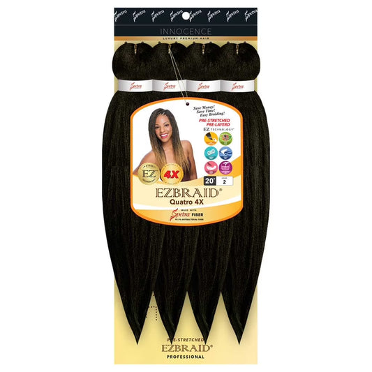 EZBRAID 4X Pre-Stretched Braid Hair 20" (40")