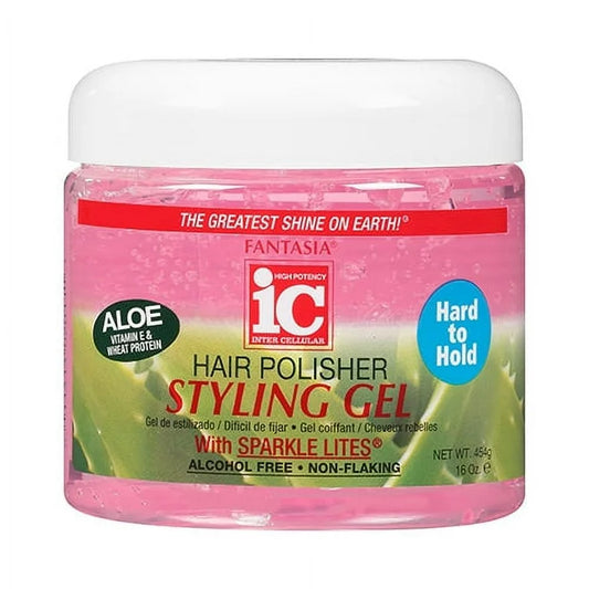 Fantasia IC Hair Polisher Styling Gel (Hard to Hold) 16 oz