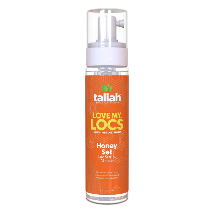 Taliah Waajid Love My Locs Honey Set Loc Setting Mousse 8 oz