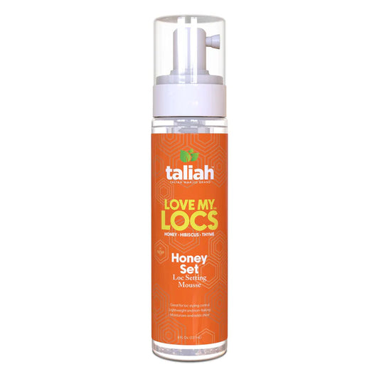 Taliah Waajid Love My Locs Honey Set Loc Setting Mousse 8 oz