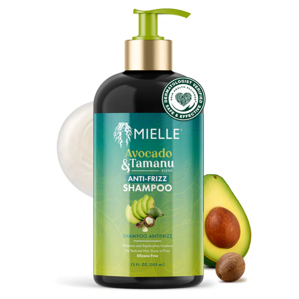 Mielle Avocado & Tamanu Anti-Frizz Shampoo 12 oz