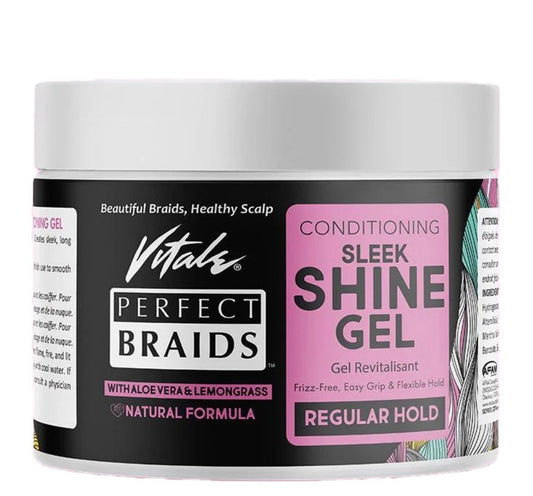 Vitale Perfect Braids Conditioning Sleek N' Shine Gel (Regular Hold)
