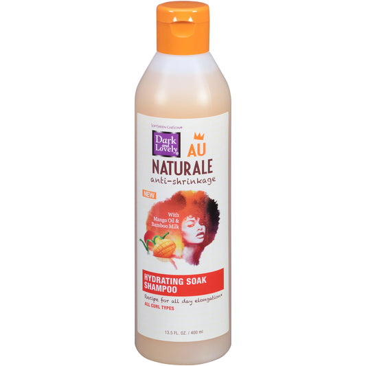 Dark and Lovely Au Naturale Anti-Shrinkage Hydrating Soak Shampoo 13.5 oz