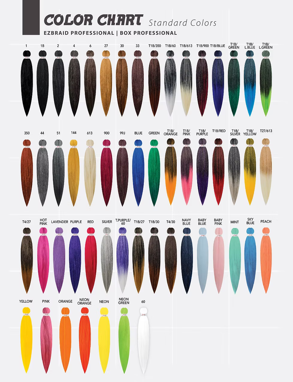 EZBRAID 7X Pre-Stretched Braid Hair 26" (52")