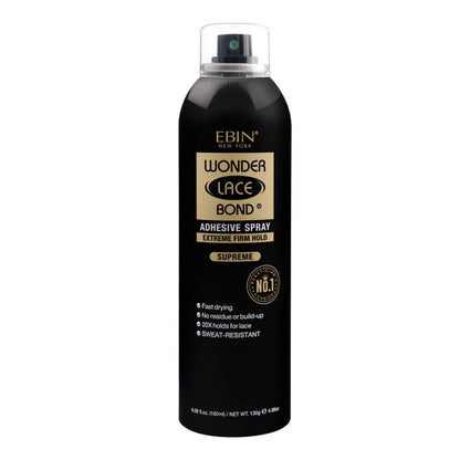 EBIN Wonder Lace Bond Adhesive Spray (Extreme Firm Hold) - Supreme