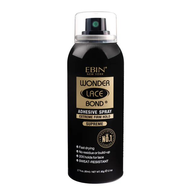 EBIN Wonder Lace Bond Adhesive Spray (Extreme Firm Hold) - Supreme