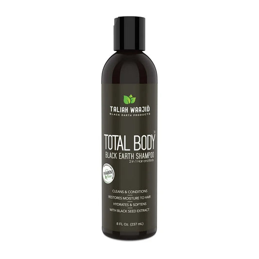 Taliah Waajid Total Body Black Earth Shampoo (2-in-1 Hair & Body) 8 oz