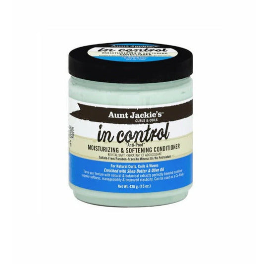 Aunt Jackie's In Control "Anti-Poof" Moisturizing & Softening Conditioner 15 oz